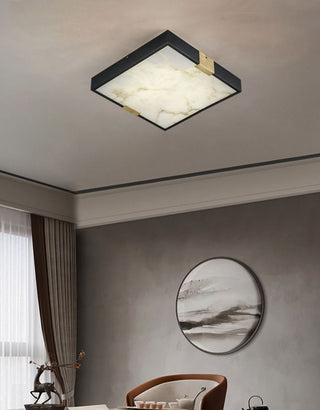 Uphaara Lampe de Plafond Albâtre Minimaliste Moderne