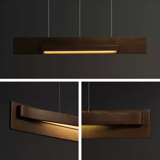 Zaraeyra Suspension en Bois Minimaliste