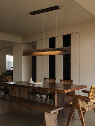 Zaraeyra Suspension en Bois Minimaliste
