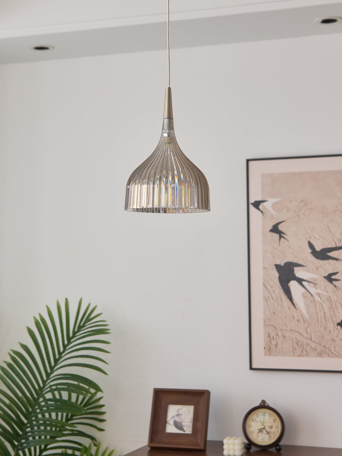Fiore Suspension Métal Élégante