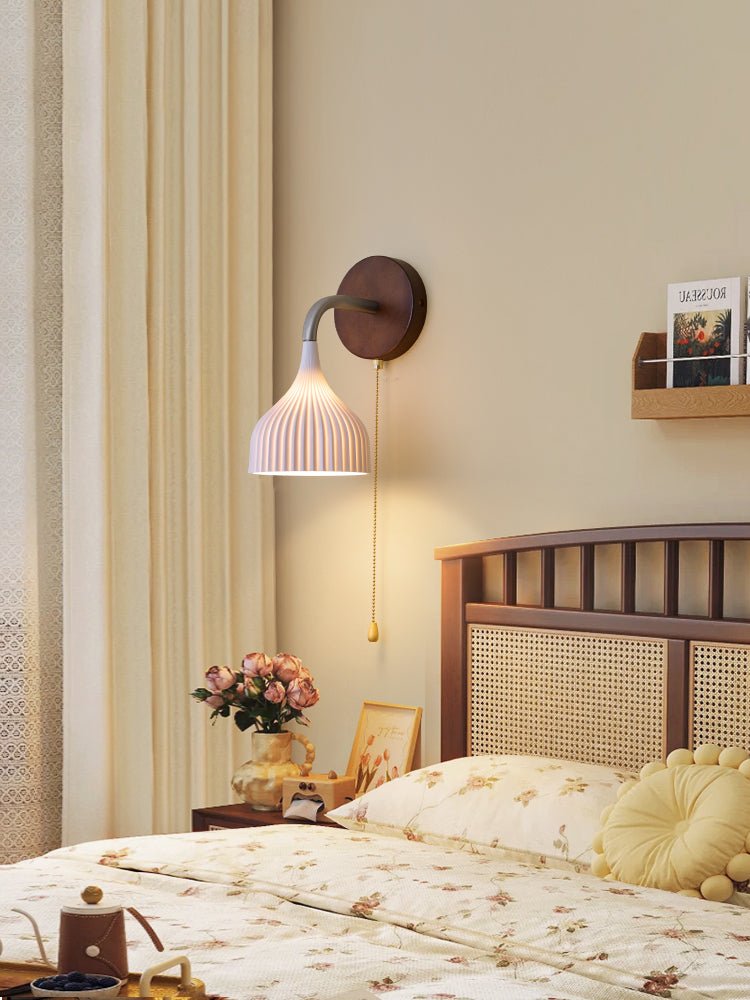 Rosisse Applique Murale en Bois Élégance Classique