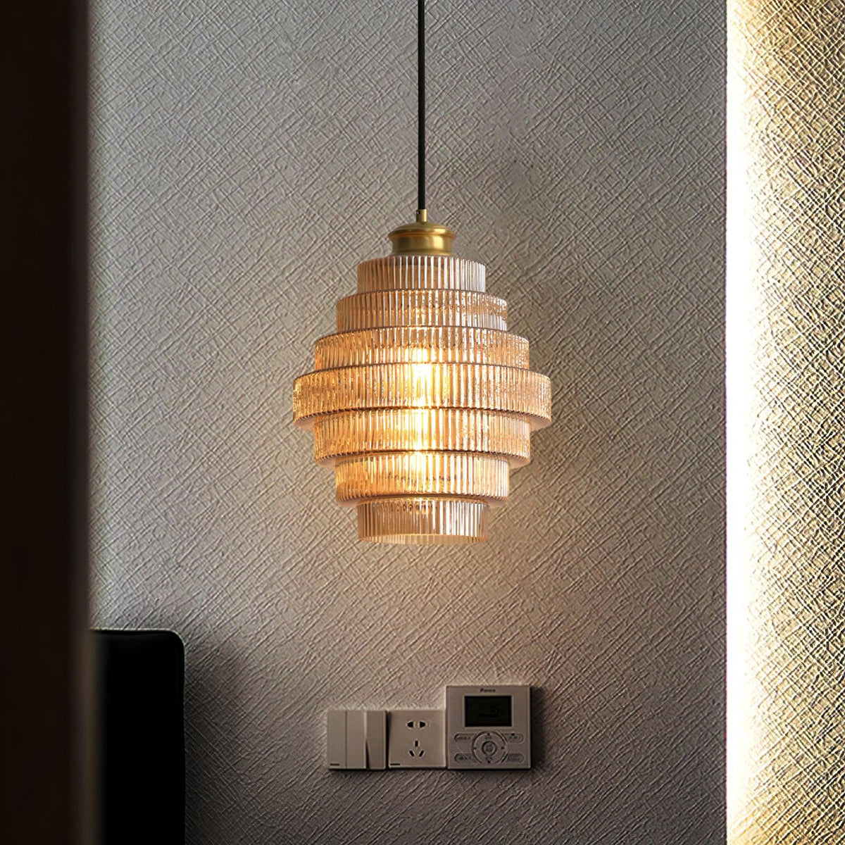 Svena Glass Pendant Lamp-Neutral Decor
