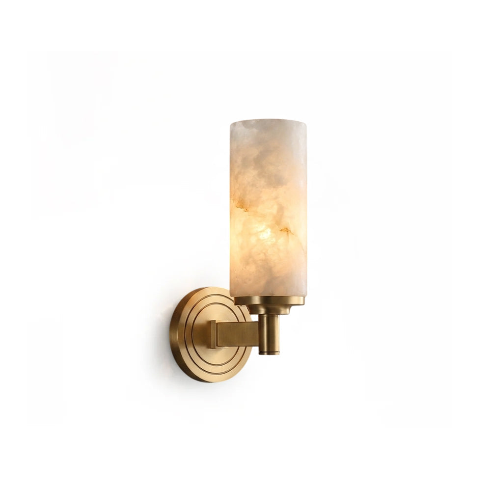 Navenford Applique Murale Cylindrique En Albâtre – vue 1