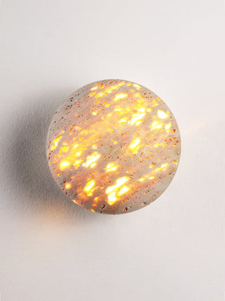 Luma Stone Wall Light-Neutral Decor
