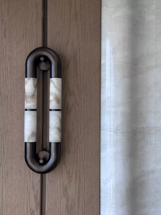Gloxa Arc Twin Applique Murale en Albâtre