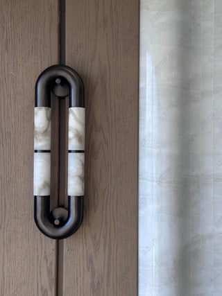 Gloxa Arc Twin Applique Murale en Albâtre