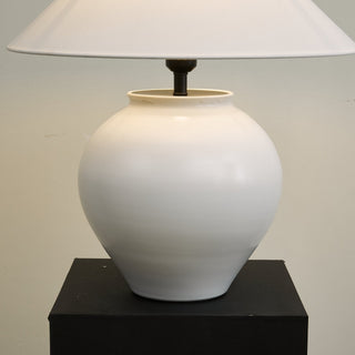 Serinina Lampe de Table en Tissu Classique