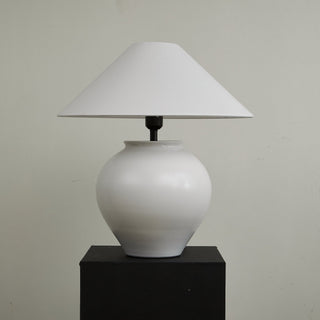 Serinina Lampe de Table en Tissu Classique