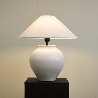 Serinina Lampe de Table en Tissu Classique