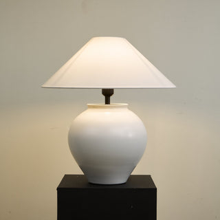 Serinina Lampe de Table en Tissu Classique