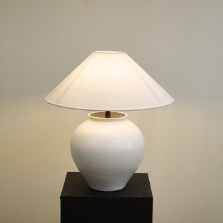 Serinina Lampe de Table en Tissu Classique