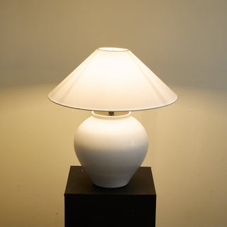 Serinina Lampe de Table en Tissu Classique