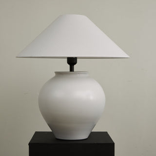 Serinina Lampe de Table en Tissu Classique
