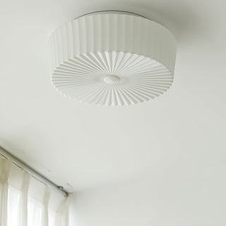 Lustra Plafonnier Tambour en Verre Radiant