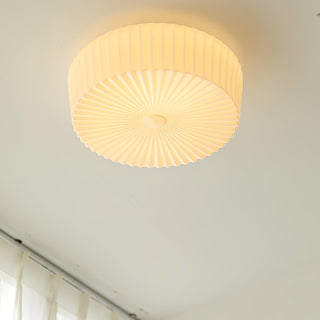 Lustra Plafonnier Tambour en Verre Radiant