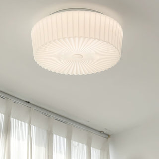 Lustra Plafonnier Tambour en Verre Radiant
