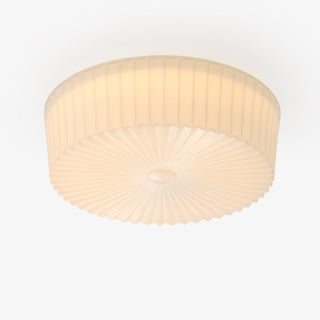 Lustra Plafonnier Tambour en Verre Radiant