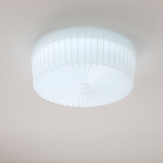Lustra Plafonnier Tambour en Verre Radiant