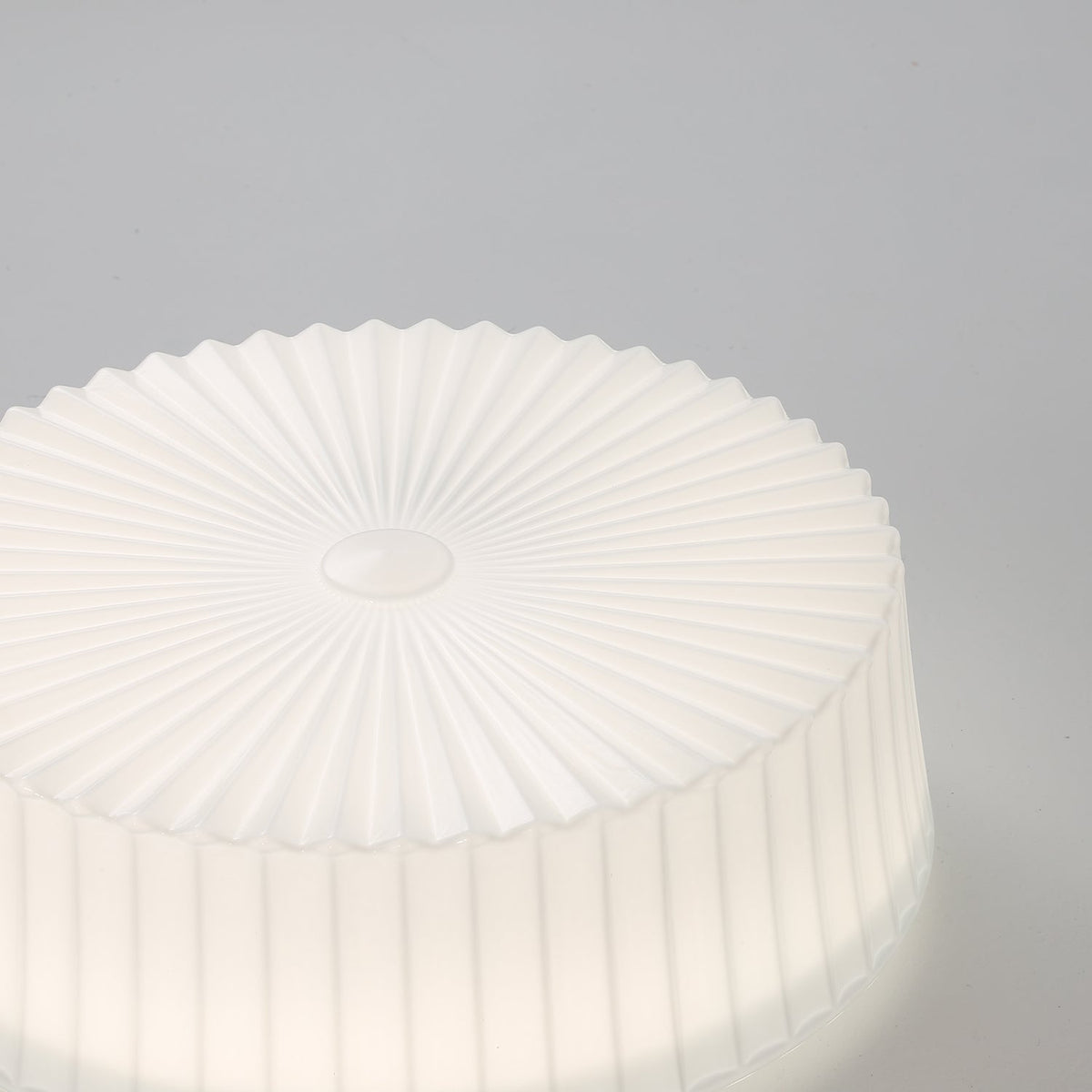 Dorora Plafonnier Tambour en Verre Radiant