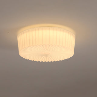 Lustra Plafonnier Tambour en Verre Radiant