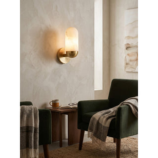 Lumeers Applique Murale en Albâtre