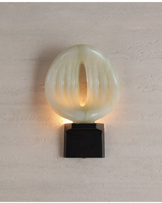 Lumen Rift Alabaster Wall Lamp-Neutral Decor