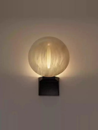 Lumen Rift Alabaster Wall Lamp-Neutral Decor