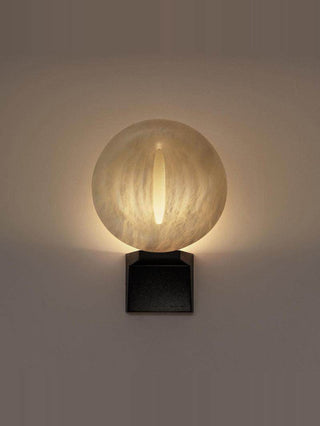 Lumen Rift Alabaster Wall Lamp-Neutral Decor