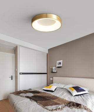 Zetheos Plafonnier Laiton Moderne Minimaliste-Luire