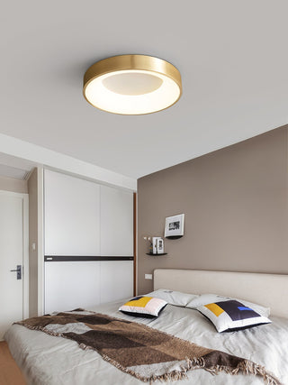 Zetheos Plafonnier Laiton Moderne Minimaliste-Luire