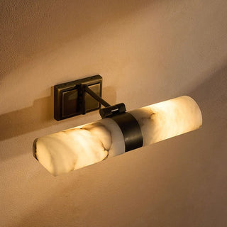 Lumiel Alabaster Sconce-Neutral Decor