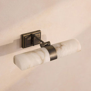 Lumiel Alabaster Sconce-Neutral Decor