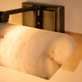 Lumiel Alabaster Sconce-Neutral Decor