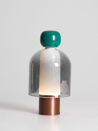 Nara Lampe de Table Artistique en Verre