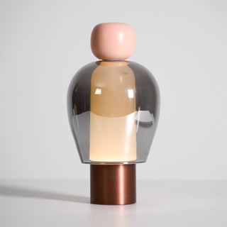 Nara Lampe de Table Artistique en Verre