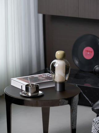 Nara Lampe de Table Artistique en Verre