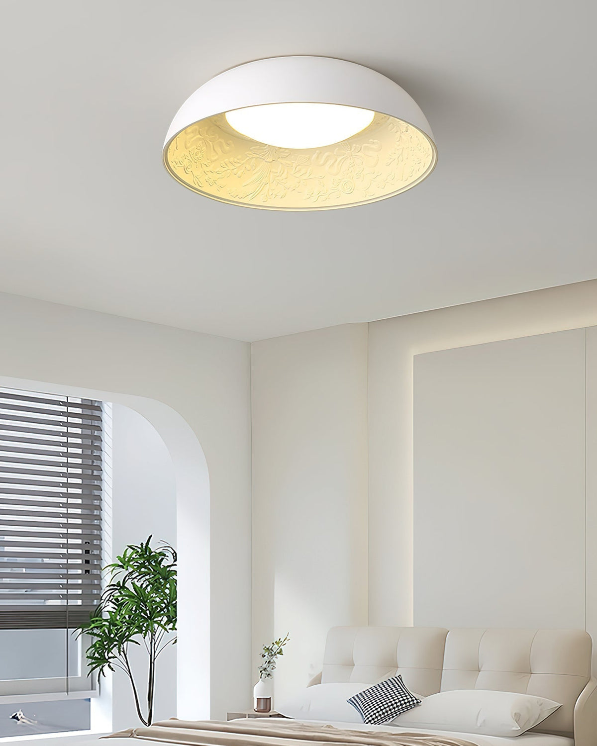 Serava Ceiling Light Floral patterns-Neutral Decor