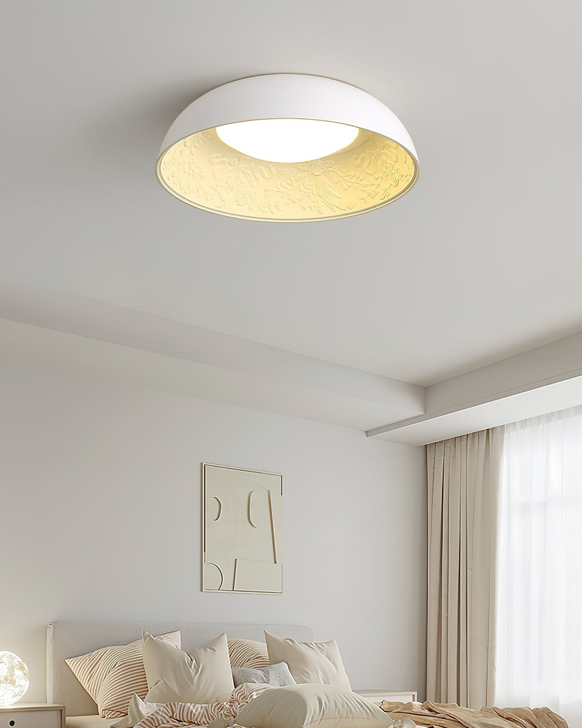 Serava Ceiling Light Floral patterns-Neutral Decor