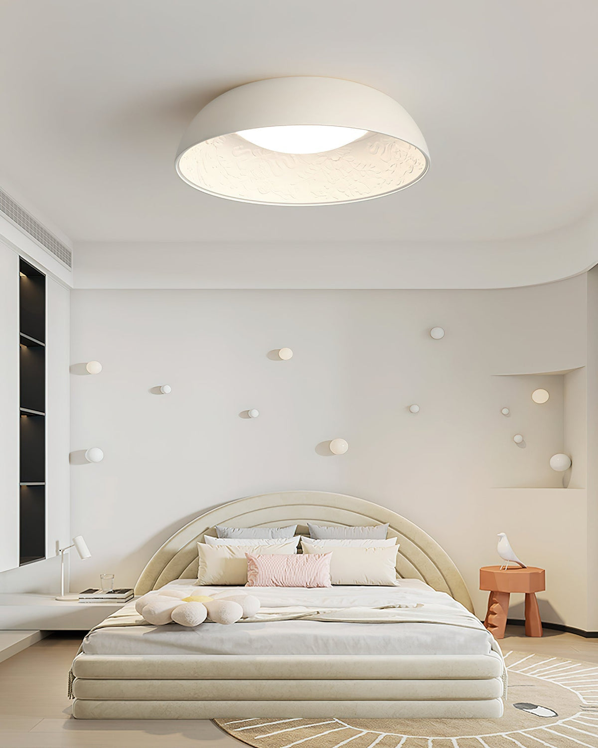 Serava Ceiling Light Floral patterns-Neutral Decor