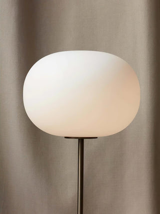 Iloryra Lampadaire en Travertin à Base Colonnaire