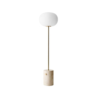 Iloryra Lampadaire en Travertin à Base Colonnaire