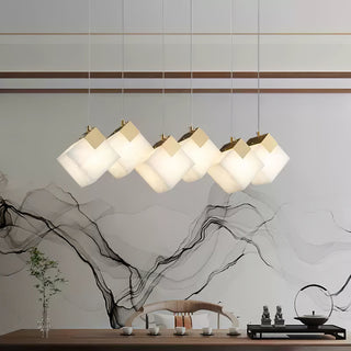 Vevariel Suspension Linéaire en Albâtre