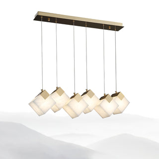 Vevariel Suspension Linéaire en Albâtre
