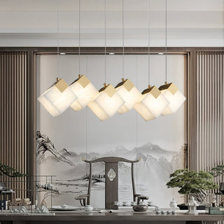 Vevariel Suspension Linéaire en Albâtre