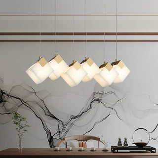 Vevariel Suspension Linéaire en Albâtre