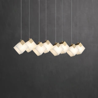 Vevariel Suspension Linéaire en Albâtre
