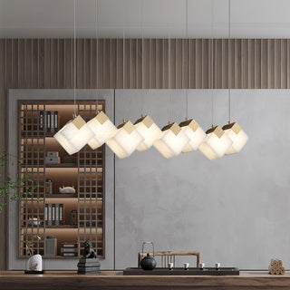 Vevariel Suspension Linéaire en Albâtre