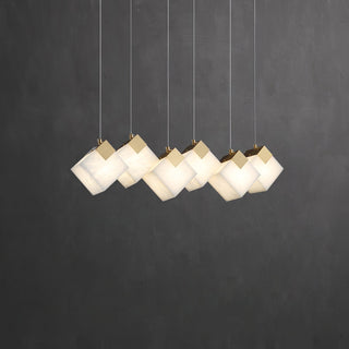 Vevariel Suspension Linéaire en Albâtre
