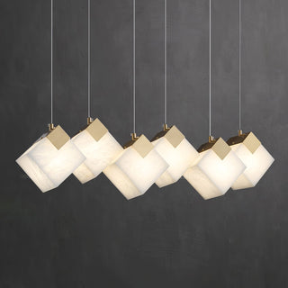 Vevariel Suspension Linéaire en Albâtre