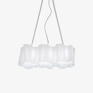 Luminara Glass Chandelier-Neutral Decor